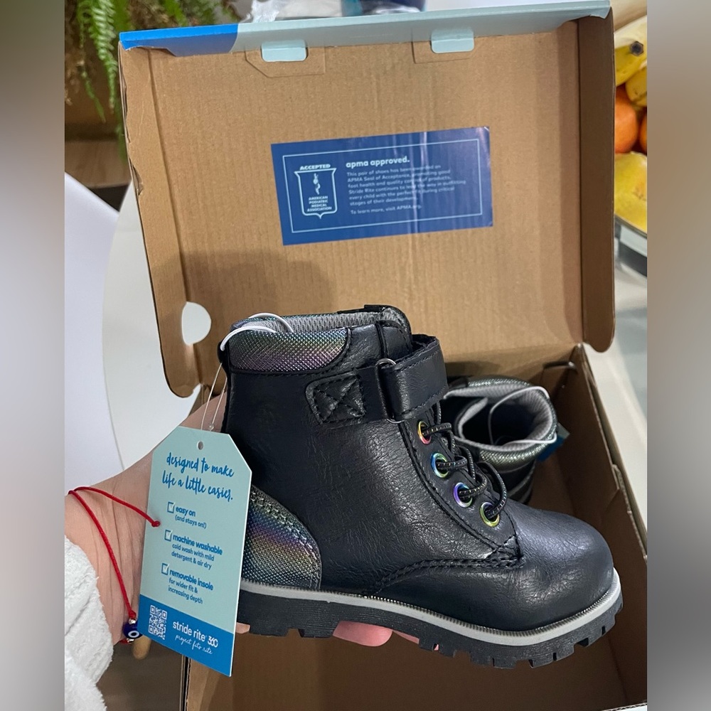 Brand new never worn Stride Rite boots